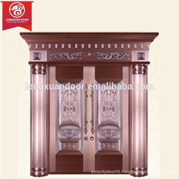 Factory Custom Luxury Villa Bronze Door, Double Swing Copper Door